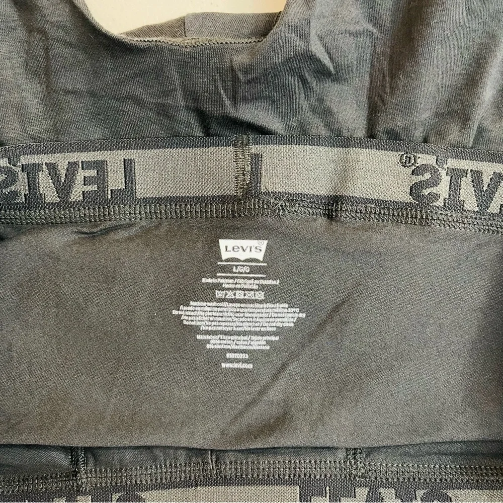 Levi's Boxer Briefs Men Size Large Black